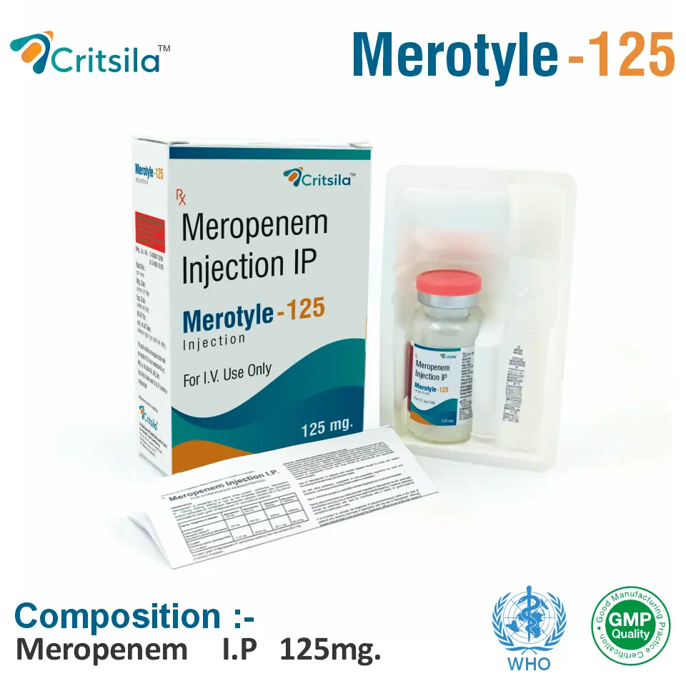 Meropenem (125mg) Injection in PCD Pharma Franchise at Best Price